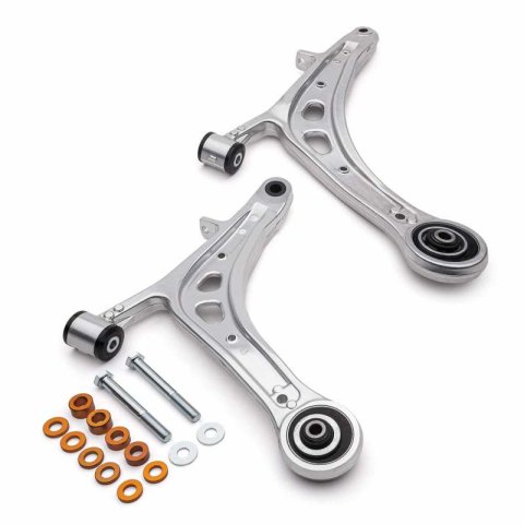 Cobb 15-21 Subaru WRX & STI/2018 Type RA Alloy Front Lower Control Arm (Complete) Offset Caster thumbnail 2