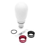 Cobb 17-21 Honda Civic Type R 6-Speed Tall Weighted Cobb Knob - White thumbnail 2