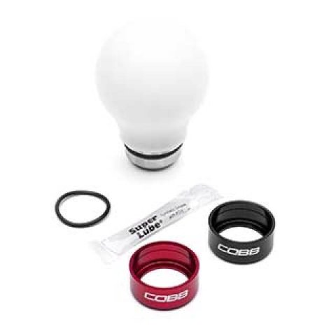 Cobb 2022+ Honda Civic Type R 6-Speed Short Weighted Cobb Knob - White thumbnail 2