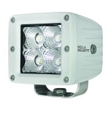 Hella HVF Cube 4 LED Off Road Kit - 3.1in 12W Flood Beam thumbnail 2