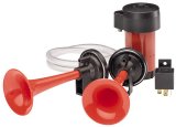 Hella Twin Trumpet Horn Kit 12V 240W 795-800Hz 118dB thumbnail 3