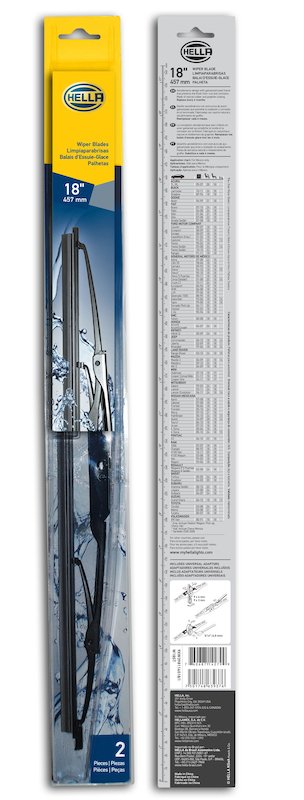 Hella Standard Wiper Blade 18in - Pair thumbnail 7