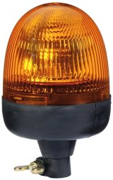 Hella Rota Compact 12V Amber Lens Beacon w/ Flexible Pole Mount thumbnail 9