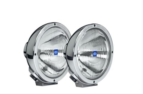 Hella Rallye 4000 Series Chrome Euro Beam 12V Halogen Lamp with Position Lamp thumbnail 4