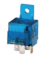 Hella Relay 12V 25A SPST 25A Fuse Bkt thumbnail 1