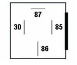 Hella Relay 12V 25A SPST 25A Fuse Bkt thumbnail 4