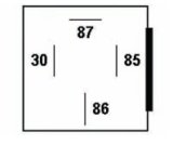Hella Relay 12V 25A SPST 25A Fuse Bkt thumbnail 5