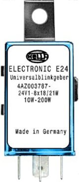 Hella 4 Pin High Capacity Flasher Unit 24V thumbnail 2