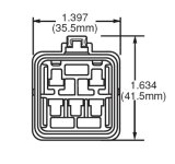 Hella Relay Connector ISO Mini Weatherproof w/ 12in Leads thumbnail 5