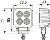 Hella ValueFit LED Work Light TS1700 LED MV CR LT thumbnail 5