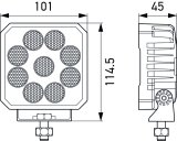 Hella ValueFit LED Work Light TS3000 LED MV CR LT thumbnail 2