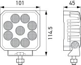 Hella ValueFit LED Work Light TS3000 LED MV CR LT thumbnail 6