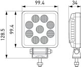 Hella ValueFit LED Work Light PS1000 LED MV CR LT thumbnail 6