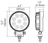 Hella ValueFit Work Light 5RD 1.0 LED MV LR LT thumbnail 4