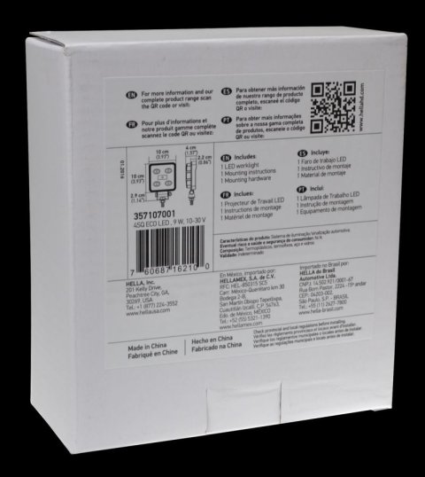Hella ValueFit Work Light 4SQ LED MV CR LT thumbnail 9