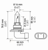 Hella HB3 9005 12V 100W P2OD T4 High Wattage Bulbs (Pair) thumbnail 8