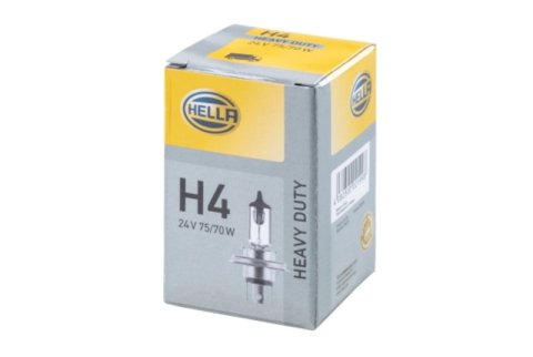 Hella H4 24V 75/70W P43t T4.625 Halogen Bulb thumbnail 6