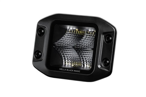 Hella Universal Black Magic 3.2in L.E.D. Cube Kit - Flood Beam (Flush Mount) thumbnail 7