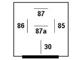 Hella Mini ISO Relay 12V SPDT w/ Mounting Bracket (Minimum Order Qty 150) thumbnail 5