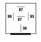 Hella RELAY MINI ISO 5P 12V SPST D87 DIO BKT thumbnail 3