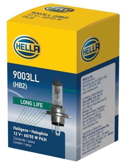 Hella Bulb 9003/HB2 12V 60/55W P43t LONG LIFE thumbnail 6
