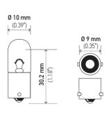 Hella Bulb 1893 12V 5W BA9s T3.25 thumbnail 8