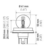 Hella Bulb 7952 24V 55/50W P45t S13 R2 thumbnail 8
