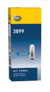 Hella Bulb 3899 24V 3W BA7s T2 thumbnail 9