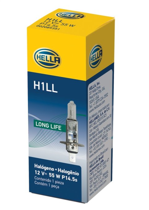Hella Bulb H1 12V 55W P14.5s T2.5 LONGLIFE thumbnail 7