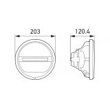 Hella Headlamp INSERT GR 1F8 thumbnail 2