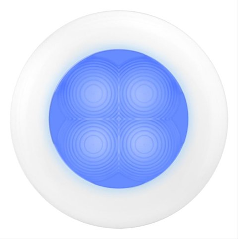 Hella Courtesy Lamp Rnd Blue Md12 Wh Rim 2Xt thumbnail 1