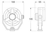 Hella Fan Turbo 2Speed 24V Blk thumbnail 4