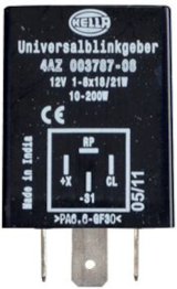Hella Flasher 12V 4 Pin Bkt 10200W thumbnail 1