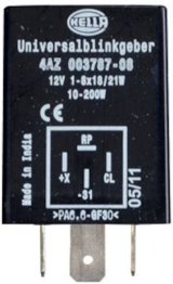 Hella Flasher 12V 4 Pin Bkt 10200W thumbnail 2