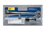 Hella Horn Kit Bl Chrome Air 1Trumpet 12V thumbnail 6