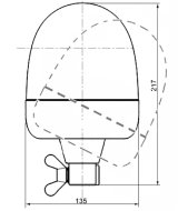 Hella Identification Lamp Rotating Beacon 2Rl thumbnail 6