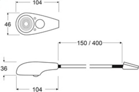 Hella Interiorlamp 400 Bic Md931V Black 2Ja thumbnail 4