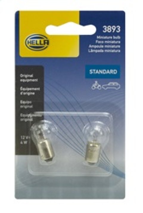 Hella Bulb 3893 12V 4W Ba9S T275 (2) thumbnail 5