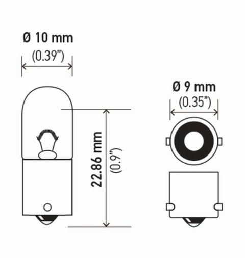 Hella Bulb 3893 12V 4W Ba9S T275 (2) thumbnail 8