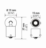 Hella Bulb 5637 24V 10W Ba15S B6 (2) thumbnail 6