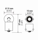 Hella Bulb 5637 24V 10W Ba15S B6 (2) thumbnail 8