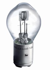 Hella Bulb 6260 12V 60/60W Ba20D B11 S2 thumbnail 2