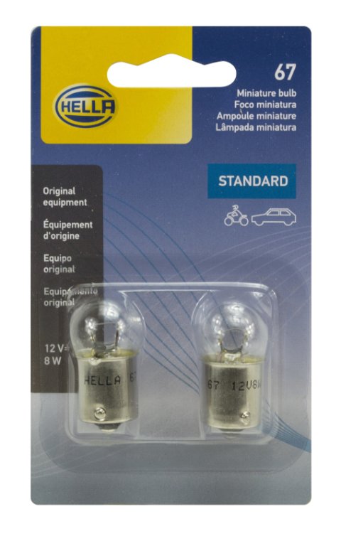 Hella Bulb 67 12V 8W 4Cp Ba15S G6 (2) thumbnail 4