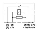 Hella Relay 12V 20/40A Spdt Res thumbnail 6
