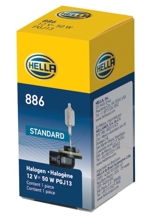 Hella Bulb 886 12V 50W Pgj13 T325 thumbnail 6