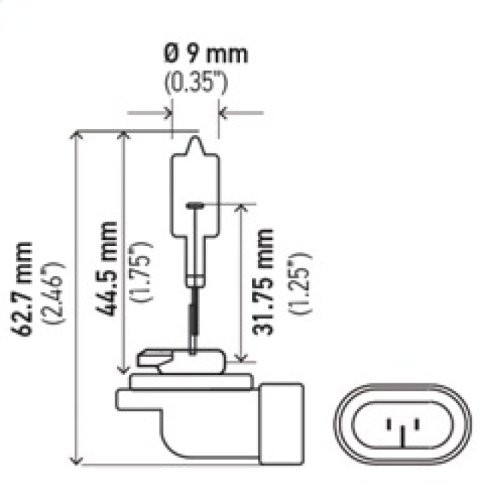 Hella Bulb 886 12V 50W Pgj13 T325 thumbnail 8