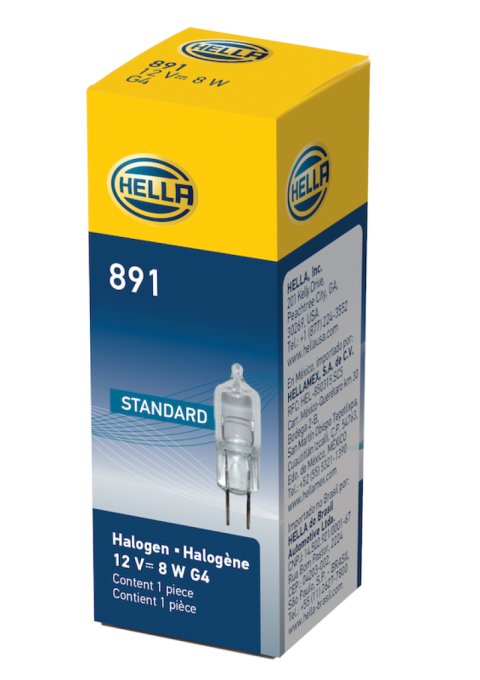 Hella Bulb 891 12V 8W G4 T325 thumbnail 5