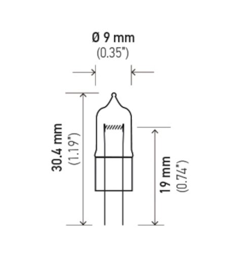 Hella Bulb 891 12V 8W G4 T325 thumbnail 7