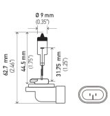 Hella Bulb 898 12V 375W Pgj13 T325 thumbnail 6
