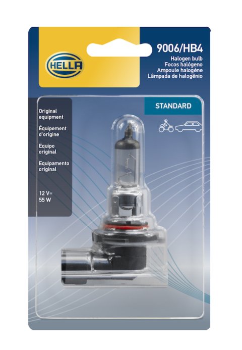 Hella Bulb 9006/Hb4 12V 55W P22D T4 Sb thumbnail 1